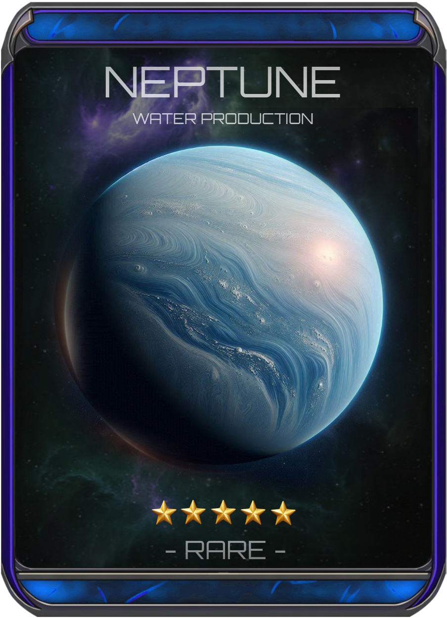 Water Planet #002 NFT with farm bonus for NFT4.Space